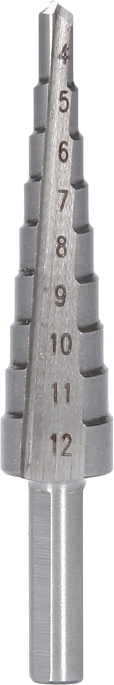 Brilliant Tools  Stufenbohrer, Ø 4 - 12 mm