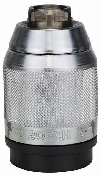 Bosch Schnellspannbohrfutter mattverchromt, 1,5 bis 13 mm, 1/2-Zoll bis 20