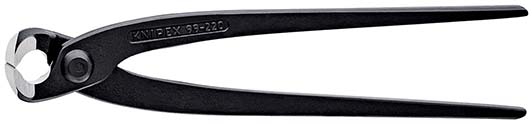 KNIPEX 99 00 220 EAN Monierzange (Rabitz- oder Flechterzange) schwarz atramentiert 220 mm