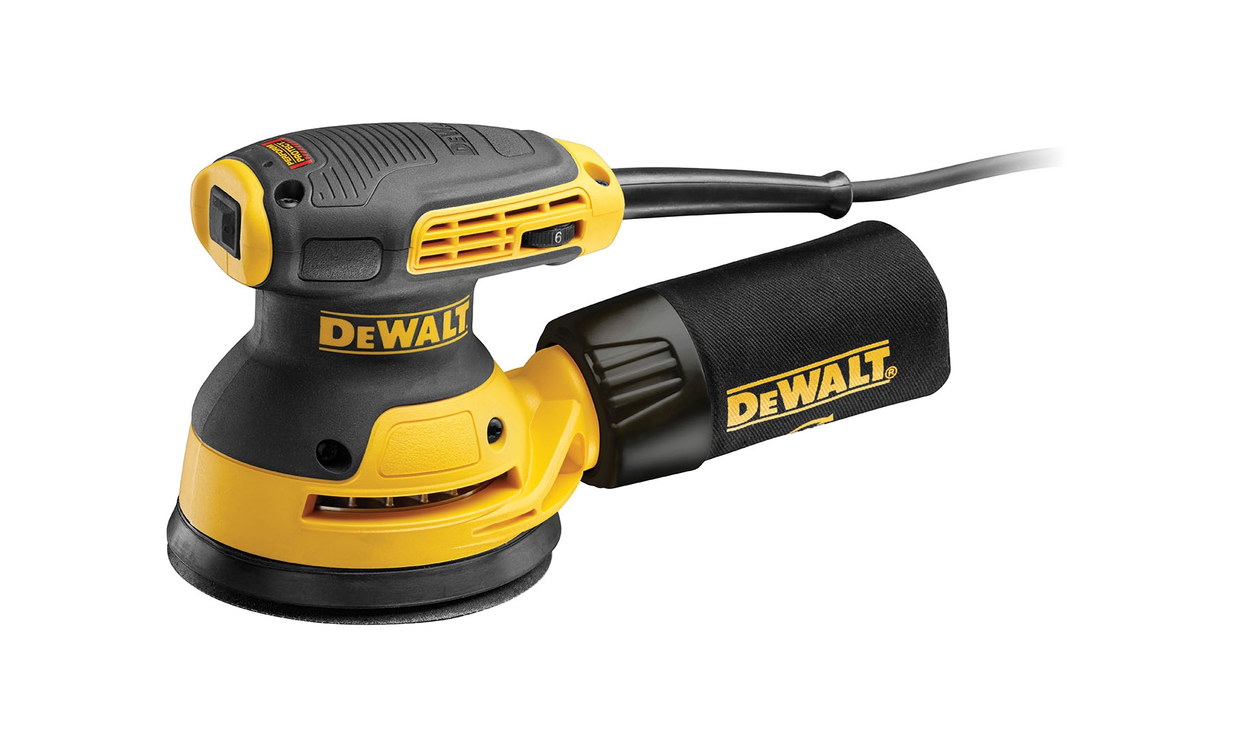 Dewalt DWE6423-QS,  Exzenterschleifer 125 mm, 280 Watt, 280 Watt Exzenterschleifer 125 mm
