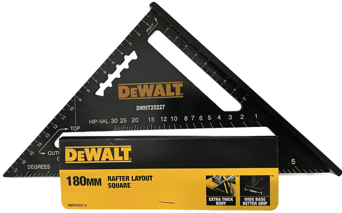 Dewalt DWHT25227-0,  Speed Square-Anschlagwinkel 18cm, Speed Square-Anschlagwinkel 18cm