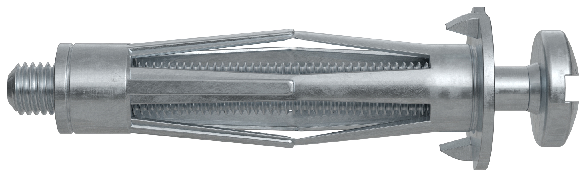 Fischer HM 5 x 37 S B. Der vielseitige Hohlraumdübel aus Metall mit metrischer Schraube.