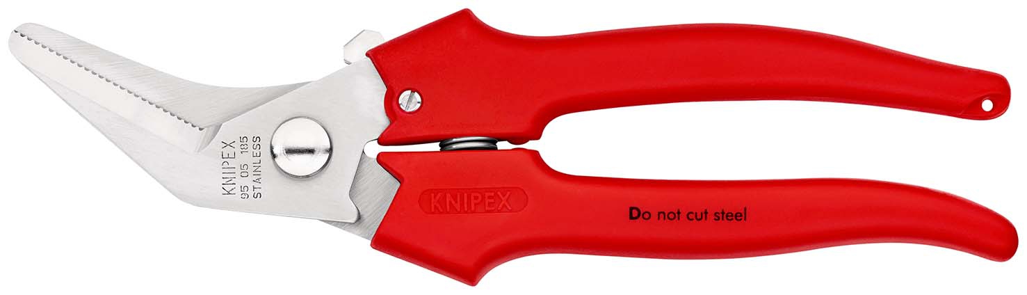 KNIPEX 95 05 185 Kombischere mit Kunststoff umspritzt 185 mm