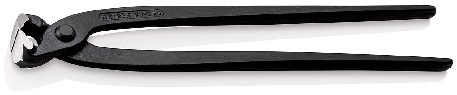 KNIPEX 99 00 300 SB Monierzange (Rabitz- oder Flechterzange) schwarz atramentiert 300 mm (SB-Karte/Blister)