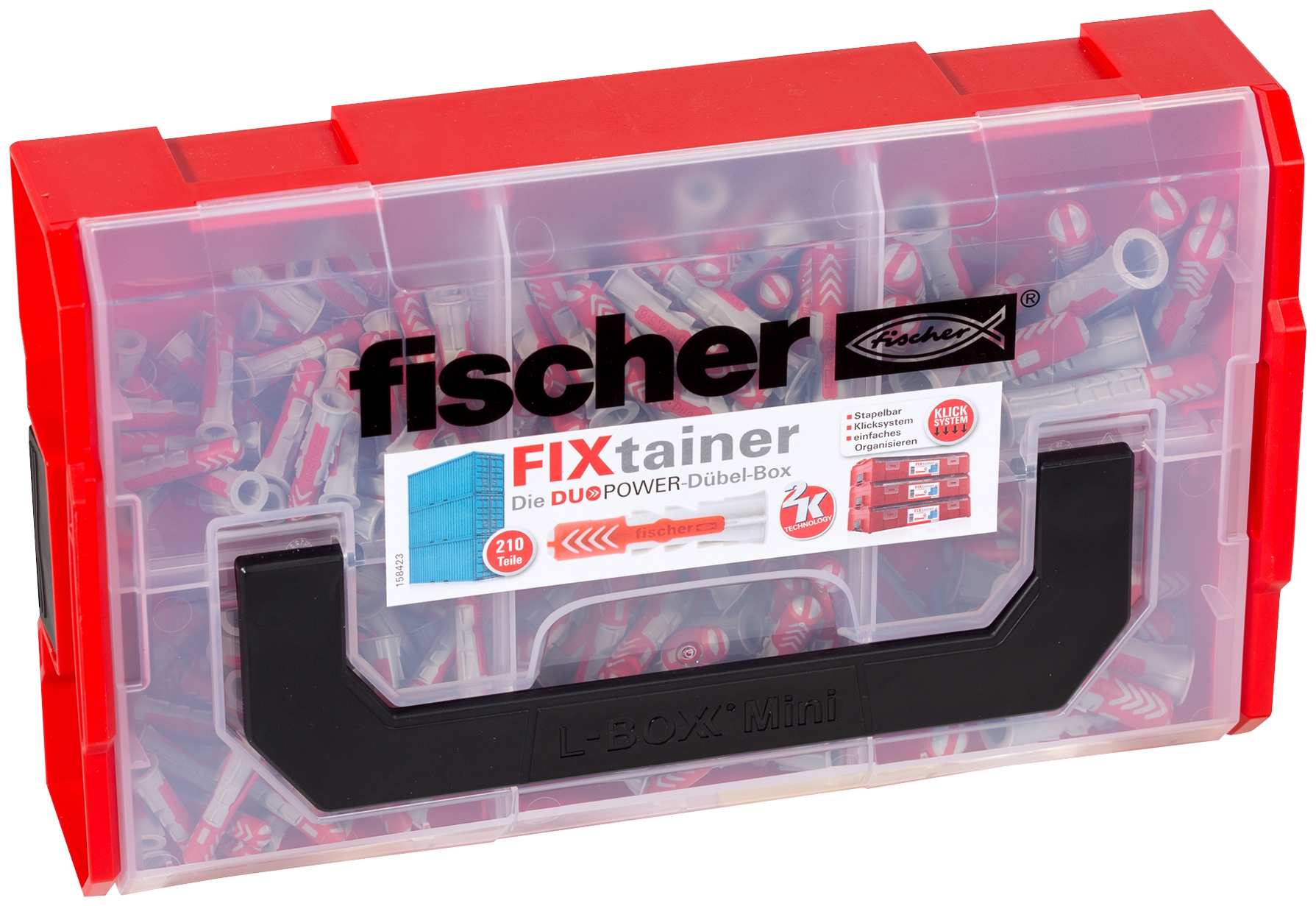 Fischer FixTainer DuoPower. Fischer FixTainer - mit dem Duo aus Power und Schlauer