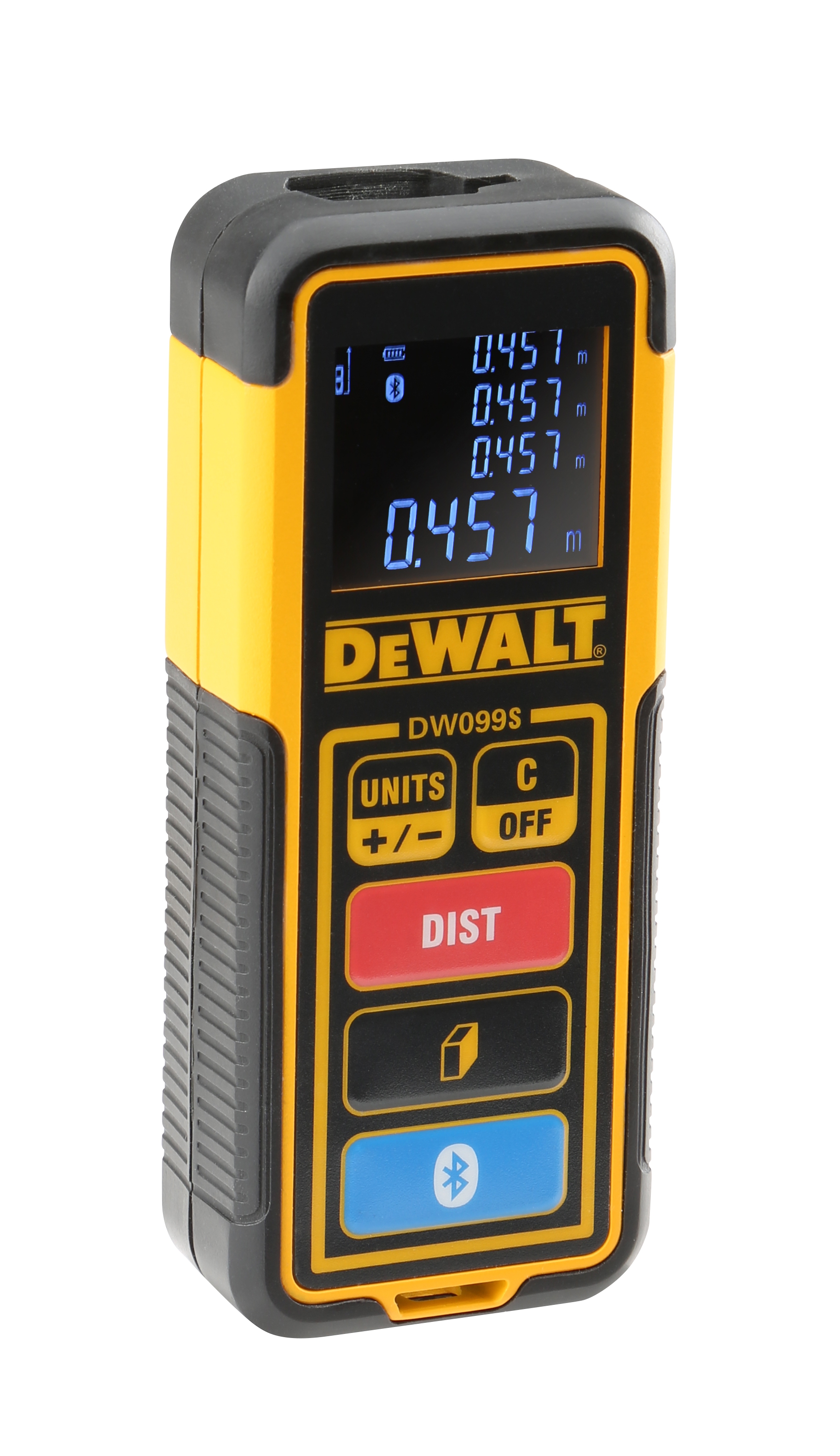 Dewalt DW099S-XJ,  Laserdistanzmesser DW099S 30m, Laserdistanzmesser DW099s Bluetooth 30m