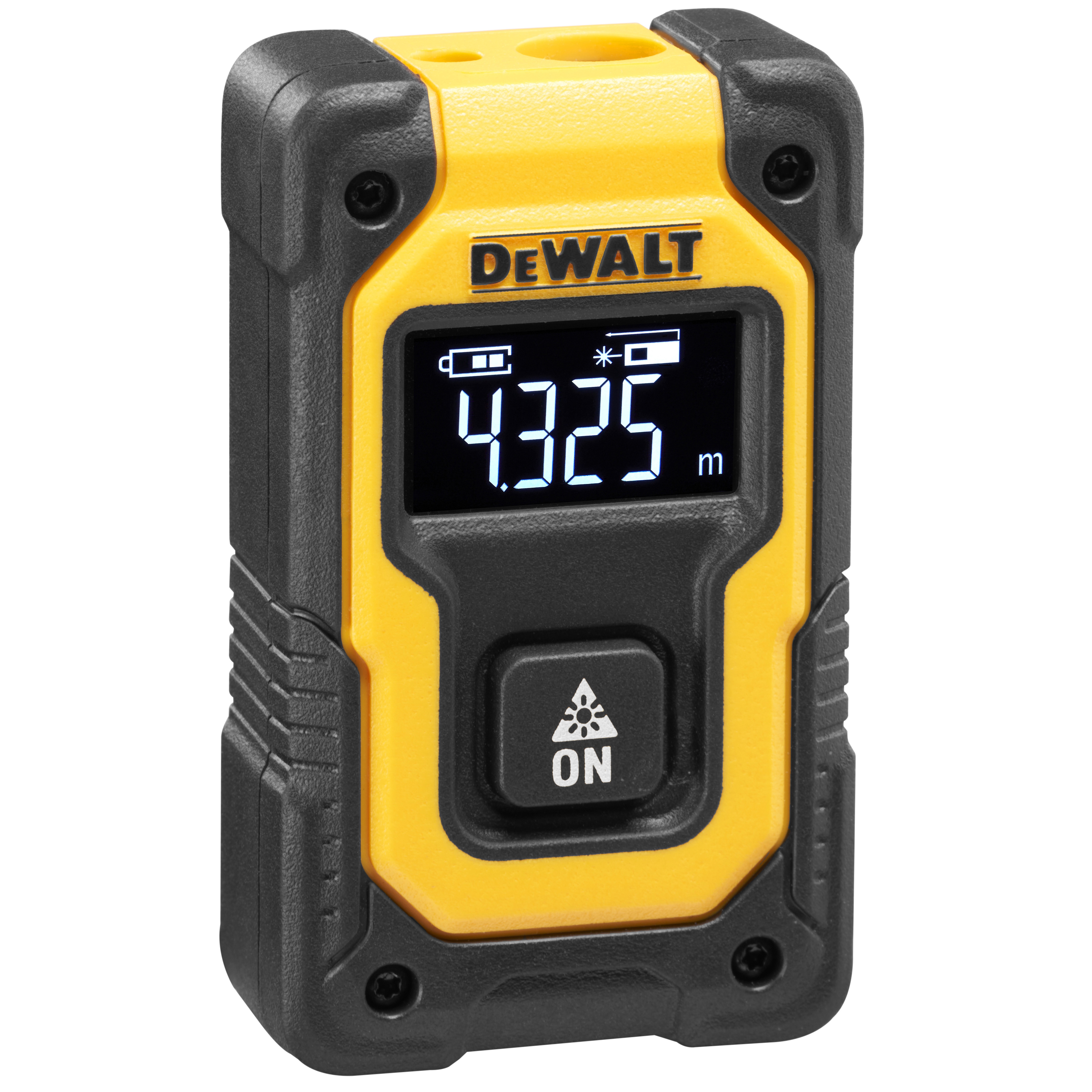 Dewalt DW055PL-XJ,  Entfernungsmesser bis 16m, Laserentfernungsmesser im Taschenformat bis 16m mit Ein-Knopf-Klick-Messung und USB-Anschluss, bis zu 1000 Messungen