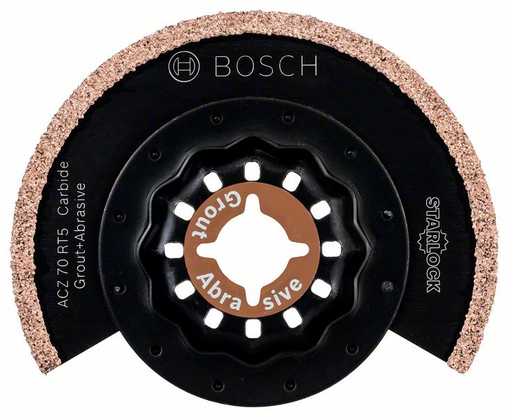 Bosch Carbide-RIFF Schmalschnitt-Segmentsägeblatt ACZ 70 RT5, 70 mm, 1er-Pack