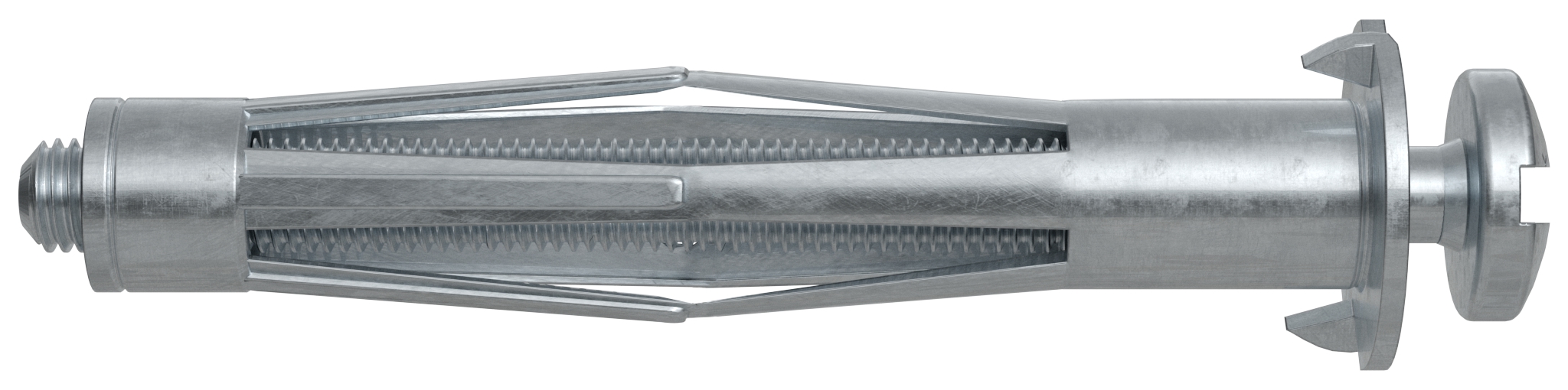 Fischer HM 5 x 52 S B. Der vielseitige Hohlraumdübel aus Metall mit metrischer Schraube.
