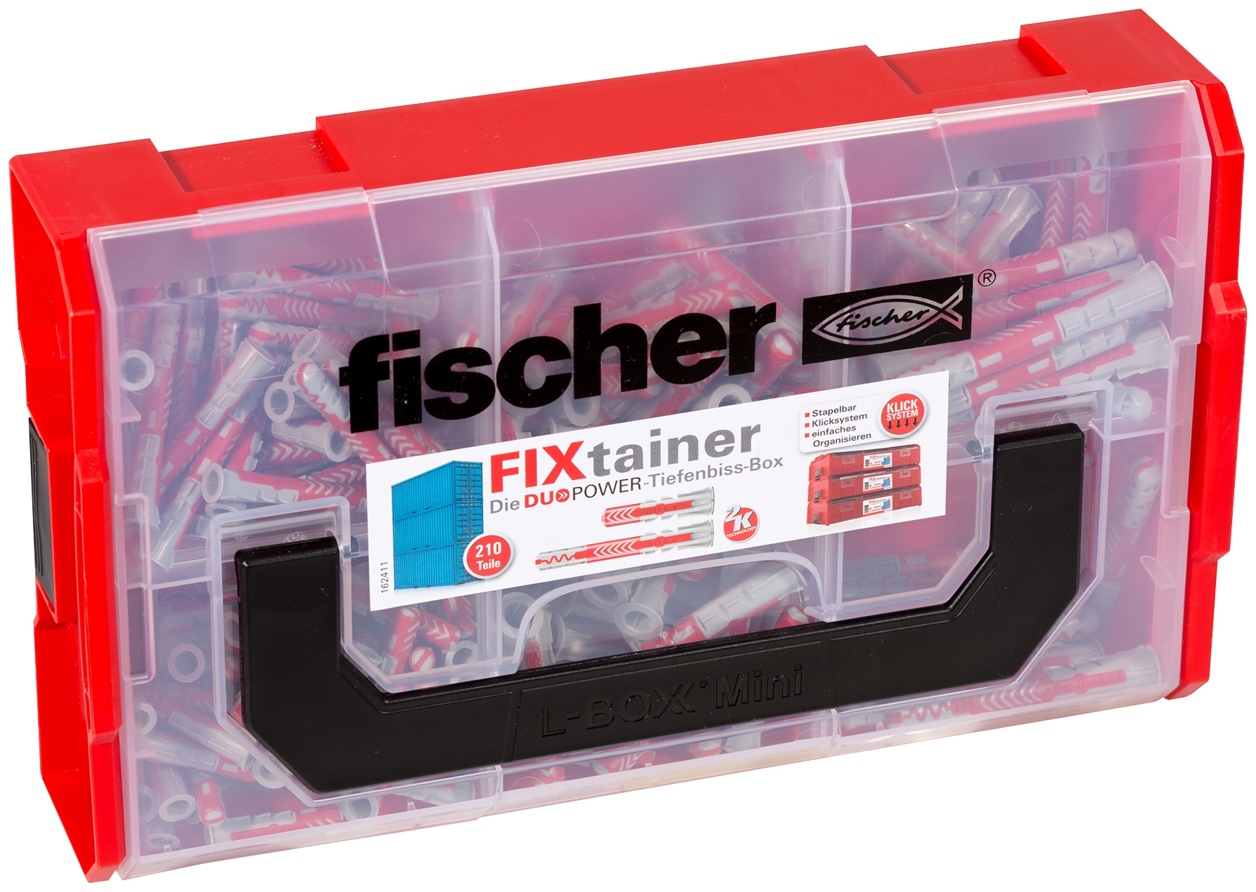 Fischer FixTainer DuoPower kurz/lang. Fischer FixTainer - mit dem Duo aus Power und Schlauer
