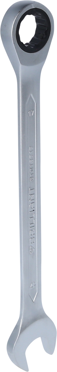Brilliant Tools  Ratschenringschlüssel, 17 mm